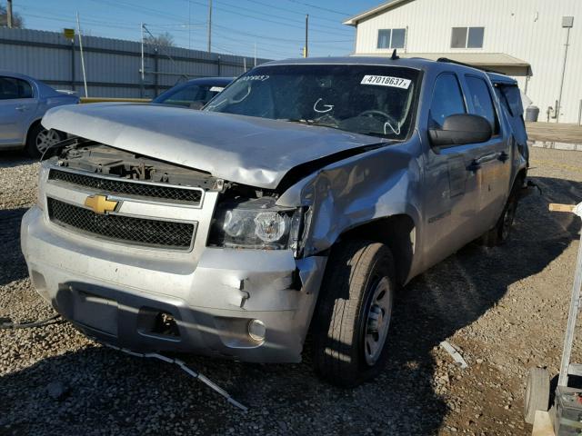 1GNSK5E77DR320737 - 2013 CHEVROLET SUBURBAN K SILVER photo 2