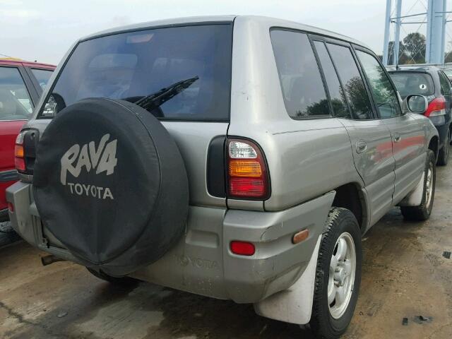 JT3HP10V1X7143075 - 1999 TOYOTA RAV4 SILVER photo 4