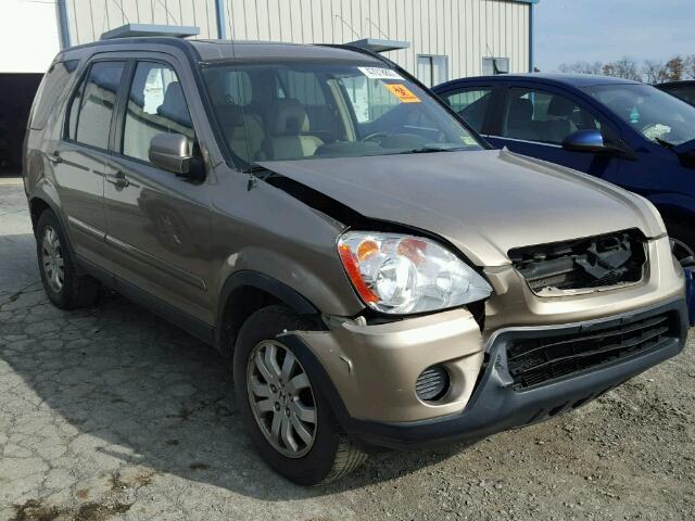 SHSRD78915U306570 - 2005 HONDA CR-V SE GOLD photo 1