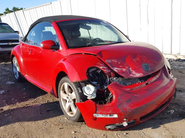 3VWSF31Y96M320563 - 2006 VOLKSWAGEN NEW BEETLE Qırmızı foto 1