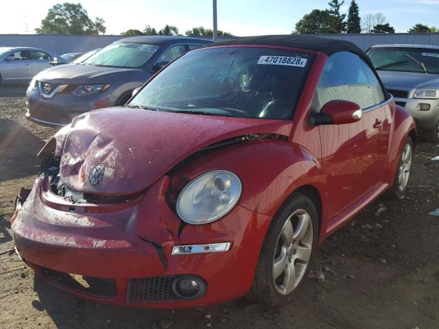 3VWSF31Y96M320563 - 2006 VOLKSWAGEN NEW BEETLE Qırmızı foto 2