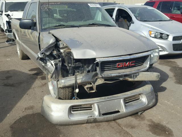 1GTCS19X338147822 - 2003 GMC SONOMA SILVER photo 9