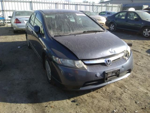 JHMFA36266S026258 - 2006 HONDA CIVIC HYBR BLUE photo 1