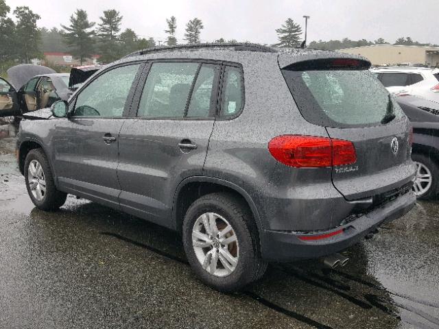 WVGBV7AXXGW558813 - 2016 VOLKSWAGEN TIGUAN S GRAY photo 3