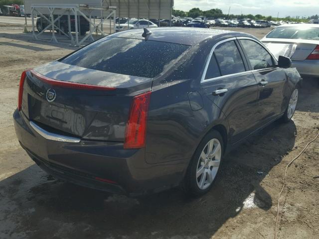 1G6AA5RA4E0135292 - 2014 CADILLAC ATS BROWN photo 4