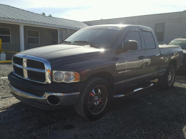 1D7HA18KX4J210333 - 2004 DODGE RAM 1500 S GRAY photo 2