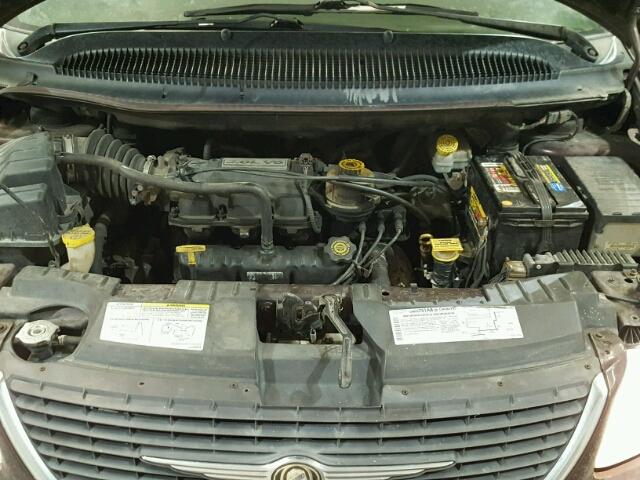 2C4GT54L73R363767 - 2003 CHRYSLER TOWN & COU BURGUNDY photo 7