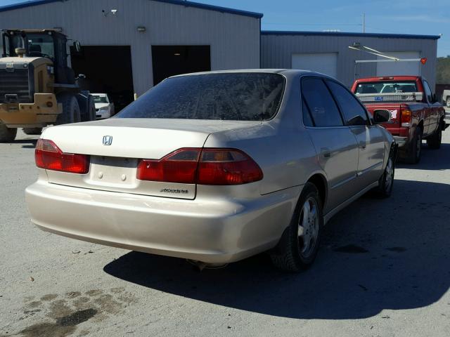 1HGCG5653YA061391 - 2000 HONDA ACCORD EX GOLD photo 4