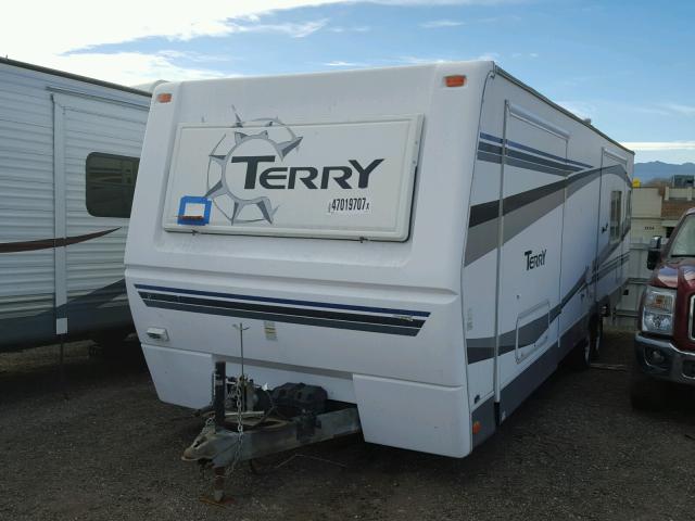 1EA1R282775344940 - 2007 TERR CAMPER WHITE photo 2