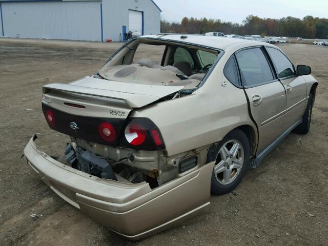2G1WF52E759366218 - 2005 CHEVROLET IMPALA 金色 照片 4