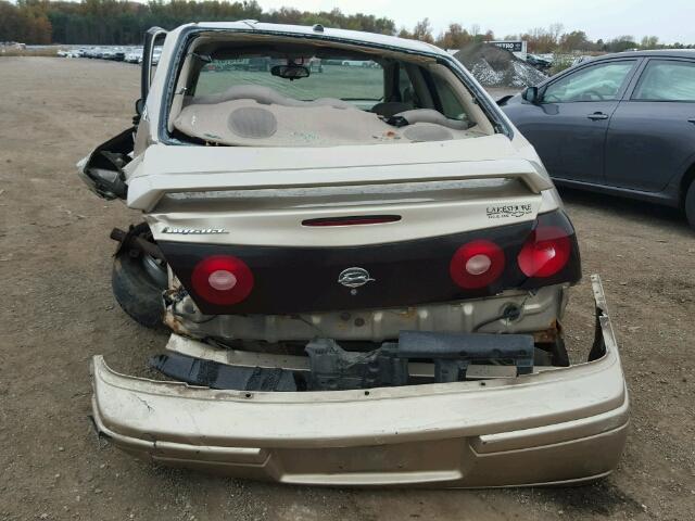 2G1WF52E759366218 - 2005 CHEVROLET IMPALA 金色 照片 9
