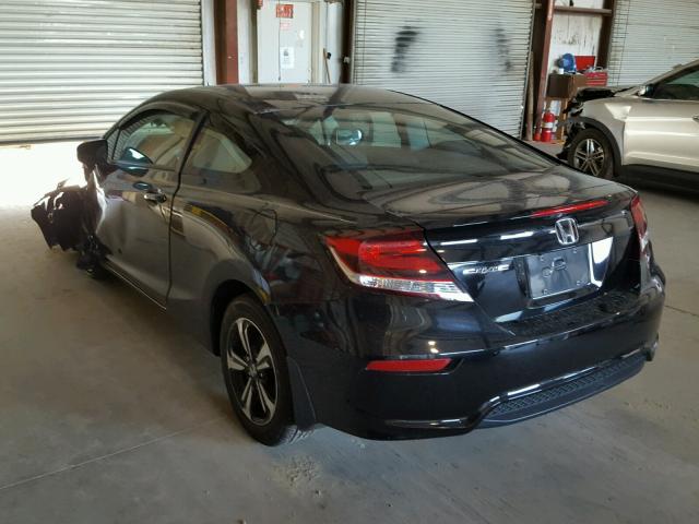 2HGFG3B87EH516239 - 2014 HONDA CIVIC EX შავი ფოტო 3
