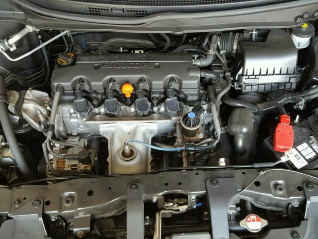 2HGFG3B87EH516239 - 2014 HONDA CIVIC EX შავი ფოტო 7