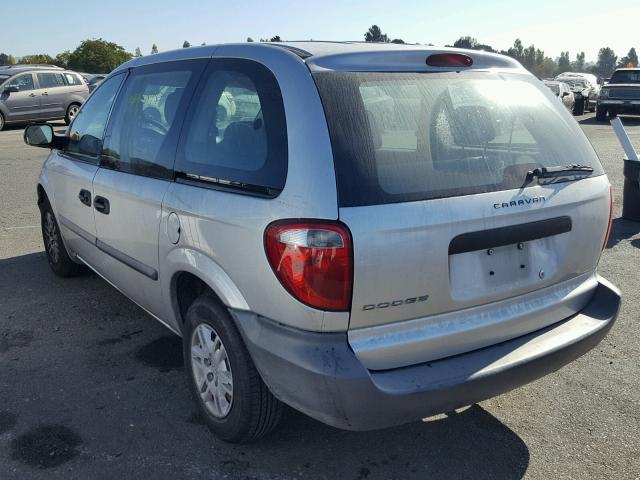 1D4GP25B66B712612 - 2006 DODGE CARAVAN SE GRAY photo 3