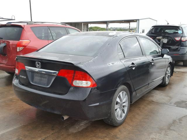 2HGFA1F03AH022030 - 2010 HONDA CIVIC EXL მუქწითელი ფოტო 4