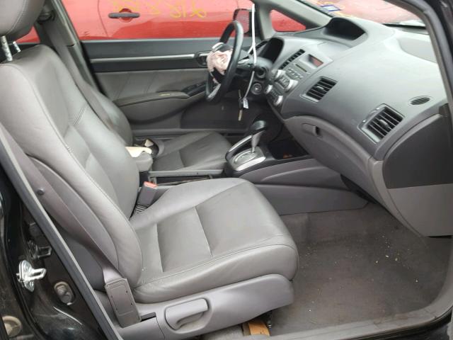 2HGFA1F03AH022030 - 2010 HONDA CIVIC EXL მუქწითელი ფოტო 5