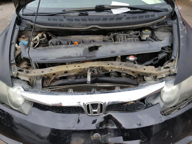 2HGFA1F03AH022030 - 2010 HONDA CIVIC EXL მუქწითელი ფოტო 7