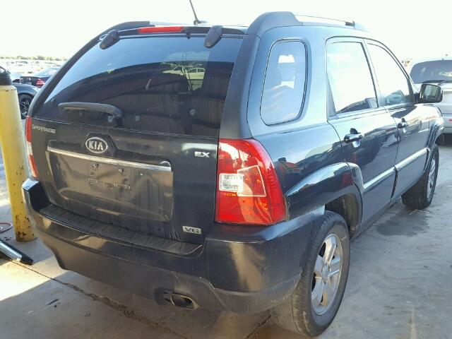 KNDJF723997568948 - 2009 KIA SPORTAGE L BLACK photo 4