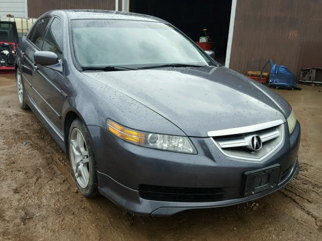 19UUA66275A071192 - 2005 ACURA TL GRAY photo 1