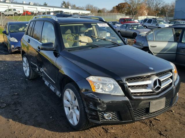 WDCGG8HBXAF476196 - 2010 MERCEDES-BENZ GLK 350 4M BLACK photo 1