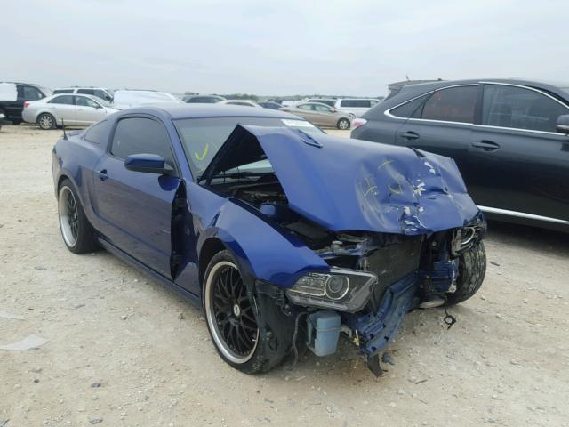 1ZVBP8CF6D5216198 - 2013 FORD MUSTANG GT BLUE photo 1