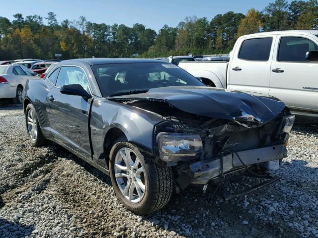 2G1FB1E36F9132331 - 2015 CHEVROLET CAMARO LS GRAY photo 1