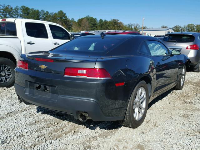 2G1FB1E36F9132331 - 2015 CHEVROLET CAMARO LS GRAY photo 4