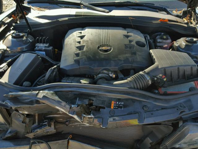 2G1FB1E36F9132331 - 2015 CHEVROLET CAMARO LS GRAY photo 7