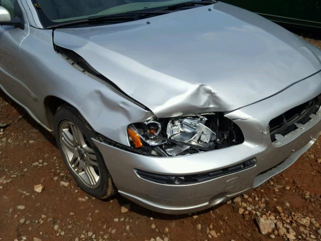 YV1RS592462512306 - 2006 VOLVO S60 2.5T SILVER photo 9