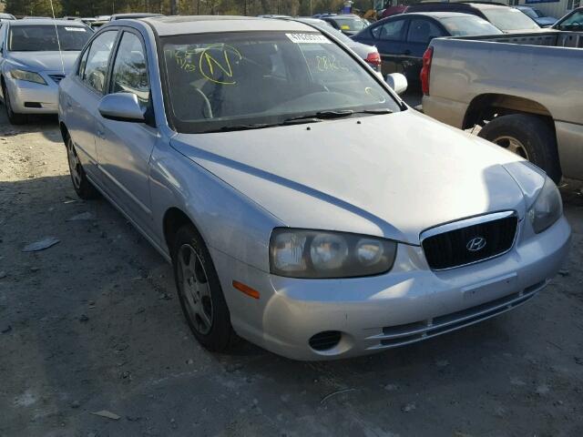 KMHDN45D23U484848 - 2003 HYUNDAI ELANTRA GL SILVER photo 1