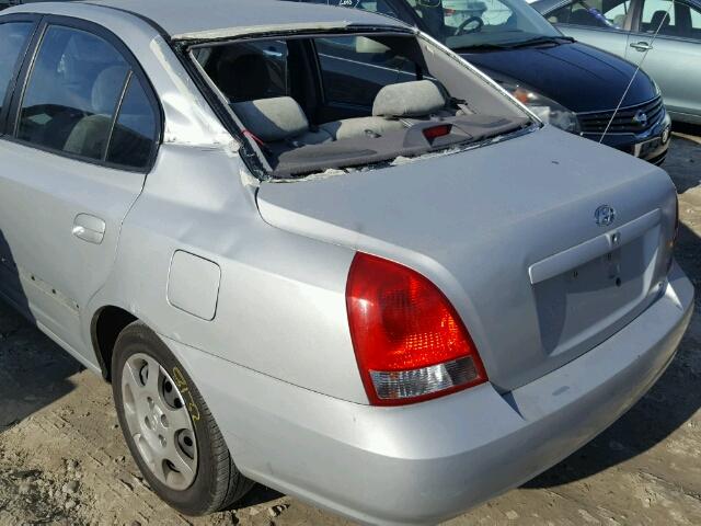 KMHDN45D23U484848 - 2003 HYUNDAI ELANTRA GL SILVER photo 9