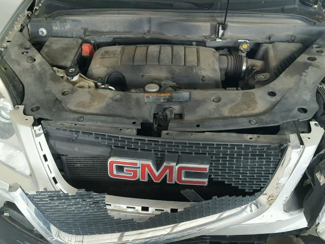 1GKKVPED4CJ112317 - 2012 GMC ACADIA SLE SILVER photo 7