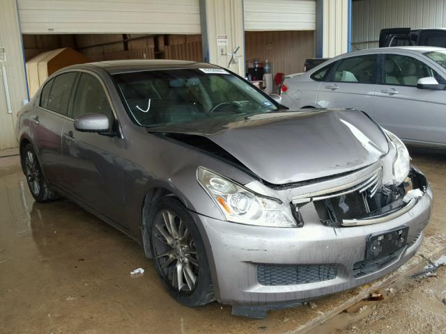 JNKBV61E88M226099 - 2008 INFINITI G35 GRAY photo 1