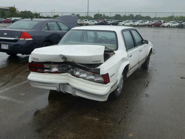 1G4AG54N2P6437911 - 1993 BUICK CENTURY SP WHITE photo 4