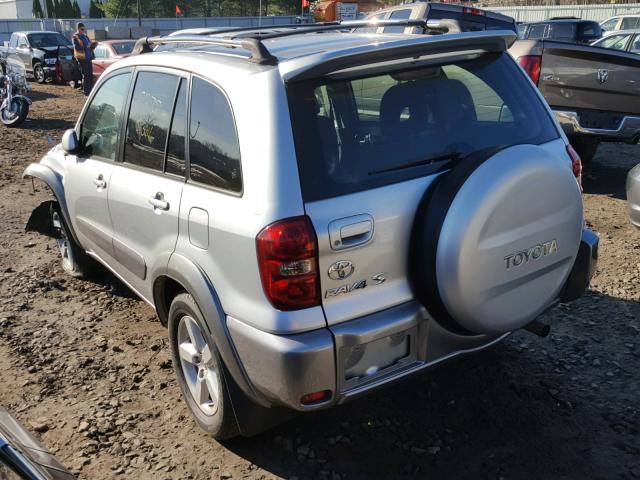 JTEHD20V150041562 - 2005 TOYOTA RAV4 SILVER photo 3