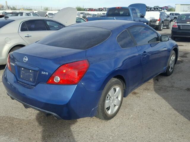 1N4AL24E18C206019 - 2008 NISSAN ALTIMA 2.5 BLUE photo 4