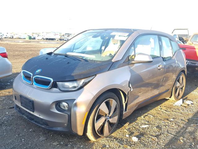 WBY1Z2C56EVX51870 - 2014 BMW I3 BEV SILVER photo 2