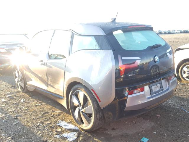 WBY1Z2C56EVX51870 - 2014 BMW I3 BEV SILVER photo 3