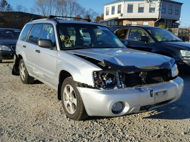 JF1SG65633G766004 - 2003 SUBARU FORESTER 2 SILVER photo 1