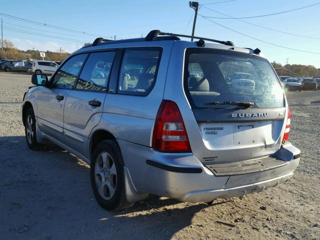 JF1SG65633G766004 - 2003 SUBARU FORESTER 2 SILVER photo 3