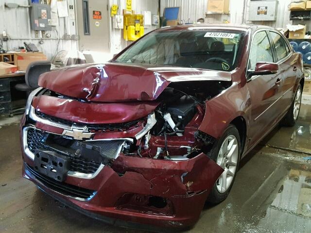 1G11C5SL2FF298209 - 2015 CHEVROLET MALIBU 1LT 栗色 照片 2