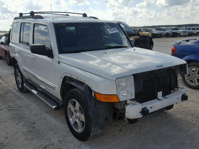 1J4RG4GT9AC148345 - 2010 JEEP COMMANDER WHITE photo 1