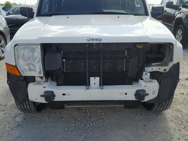 1J4RG4GT9AC148345 - 2010 JEEP COMMANDER WHITE photo 10