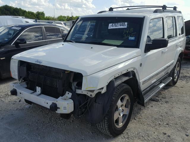 1J4RG4GT9AC148345 - 2010 JEEP COMMANDER WHITE photo 2