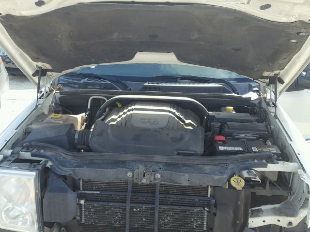 1J4RG4GT9AC148345 - 2010 JEEP COMMANDER WHITE photo 7