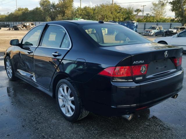 JH4CL968X8C007858 - 2008 ACURA TSX BLACK photo 3