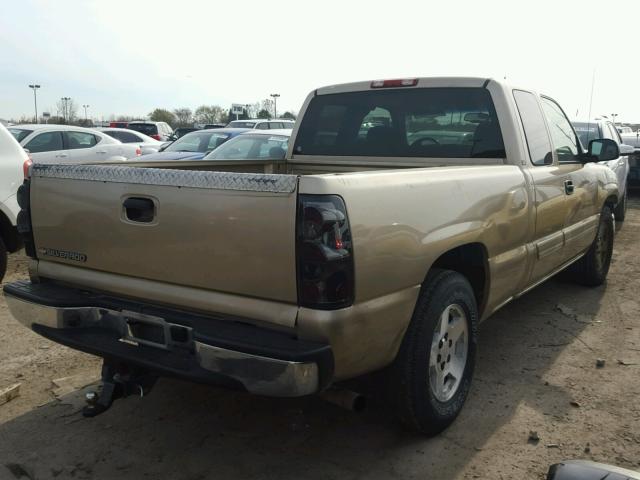 1GCEC19T76Z155617 - 2006 CHEVROLET SILVERADO BROWN photo 4