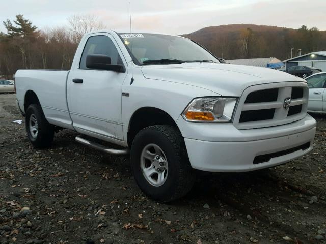 3D7JV1ETXBG626562 - 2011 DODGE RAM 1500 WHITE photo 1