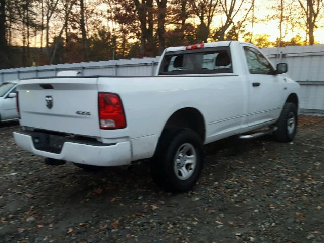 3D7JV1ETXBG626562 - 2011 DODGE RAM 1500 WHITE photo 4