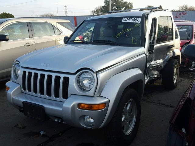 1J8GL58K63W725735 - 2003 JEEP LIBERTY LI SILVER photo 2